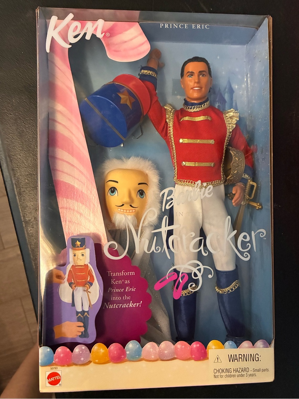 2001 Barbie in the Nutcracker Ken as Prince Eric